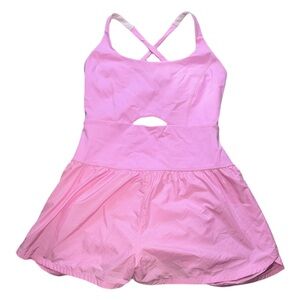 Pink Free People Movement Romper